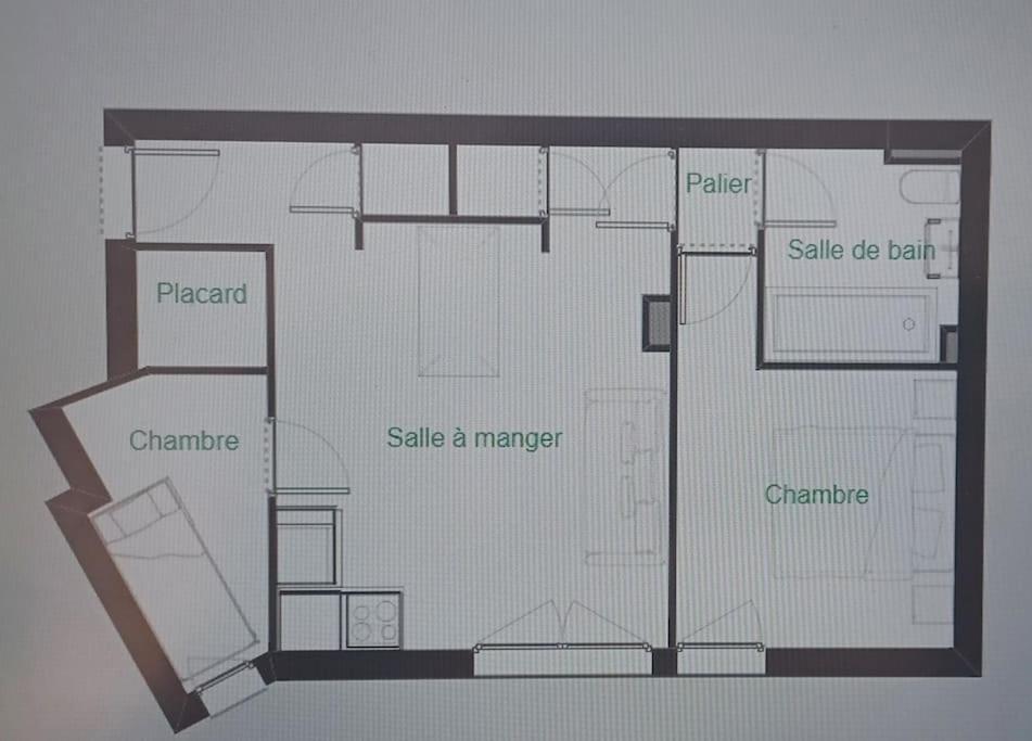 Spacieux T2 &
